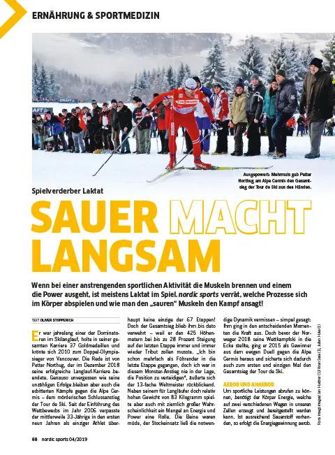 Sauer macht langsam