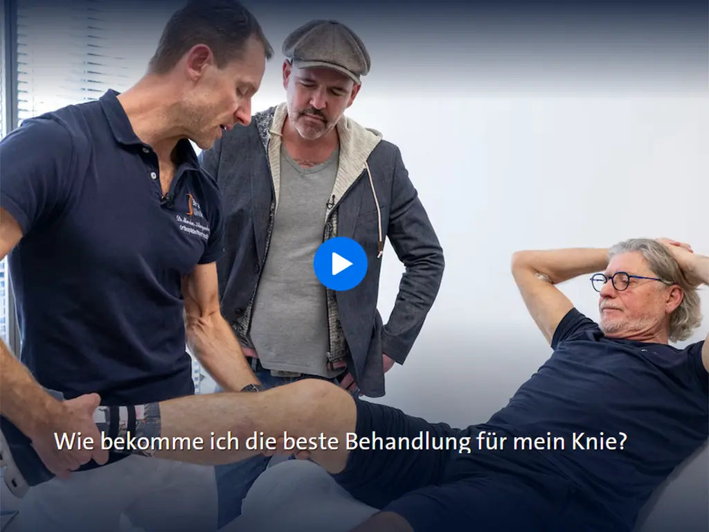 Wie bekomme ich die beste Behandlung für mein Knie?